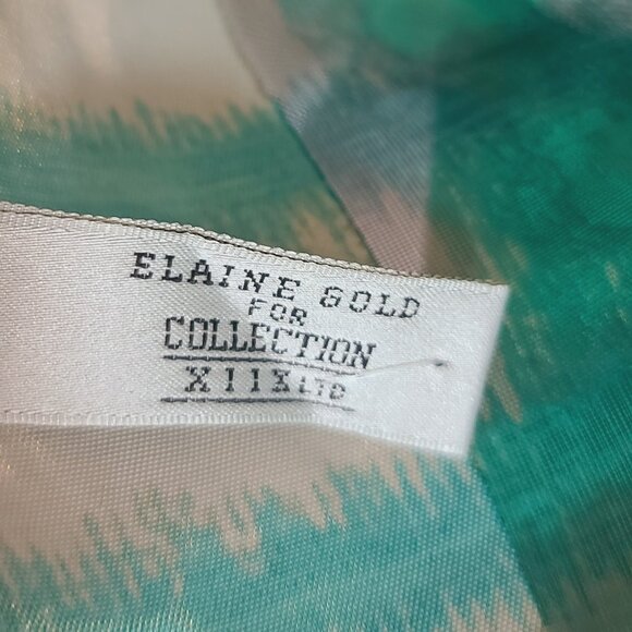 Elaine Gold Collection XIIX LTD Silk Scarf - Picture 4 of 4